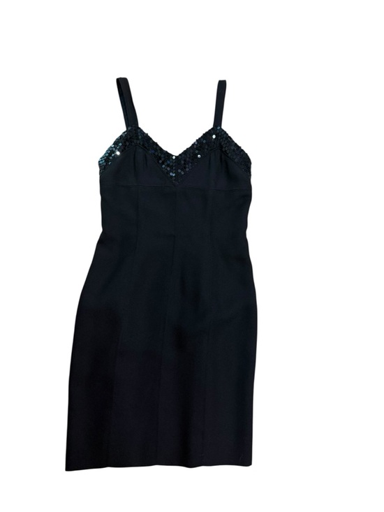 Nili Richards Vintage Women’s Lantern-Sleeve Evening Set black Size 4 - Picture 3 of 14